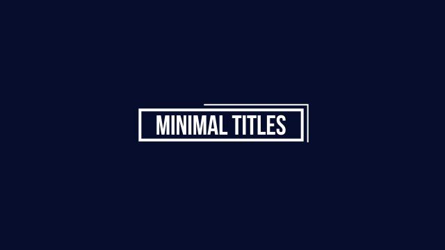 Minimal Layered Rectangle Title – Free Premiere Pro MOGRT for Fashion Films