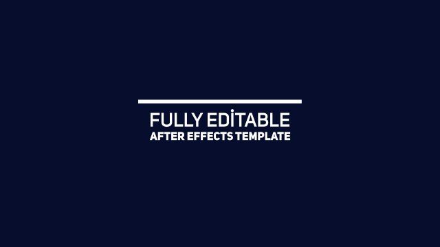 Overline Bold Headline for Interviews in After Effects – Free Download
