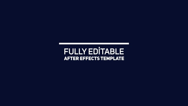 Overline Bold Headline for Interviews in After Effects – Free Download