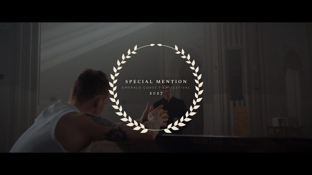 Round Laurel Badge Film Festival Animation Premiere Pro Template