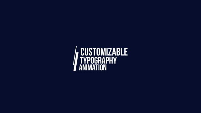 YouTube Twin Slash Stack Typography – Free Premiere Pro Template
