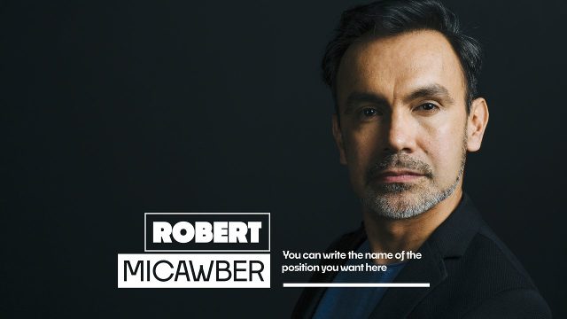 Bold and Minimalist Lower Third MOGRT Template