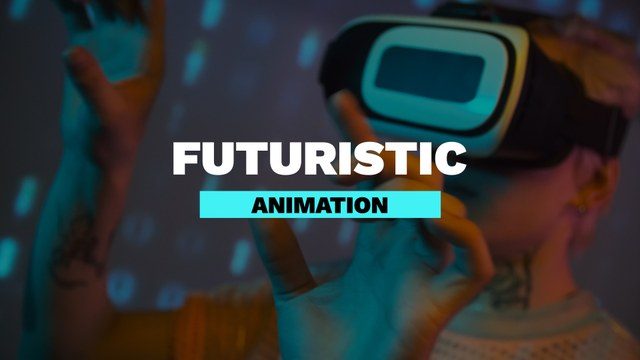 Futuristic Free 4K Title Animation After Effects Template for Tech Videos