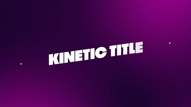 Creative Corporate Animated Text