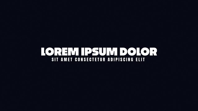 Simple Corporate Text Effects Premiere Pro Template