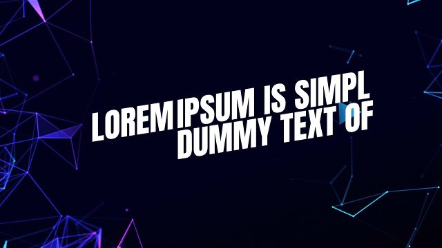 Simple Tilted Two Line Caps Kinetic Typography for Adobe After Effects
