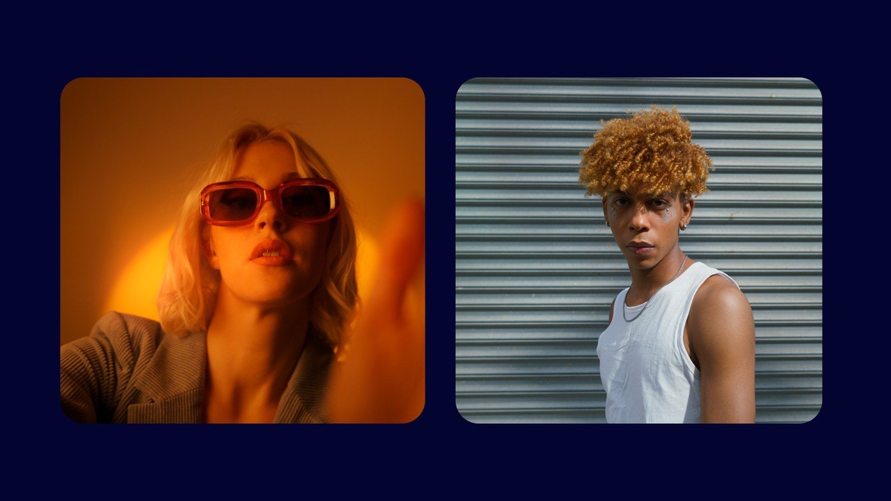 Textless Photo Slideshow with Soft Corner Window Swap After Effects Template
