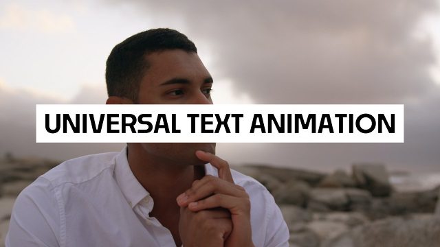 White Label Single Line Universal Text Animations for News Segments After Effects Template Pack