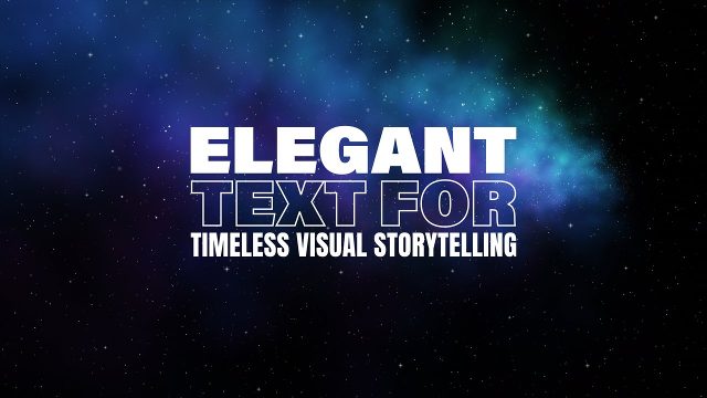 Clean Text Animations Premiere Pro MOGRT