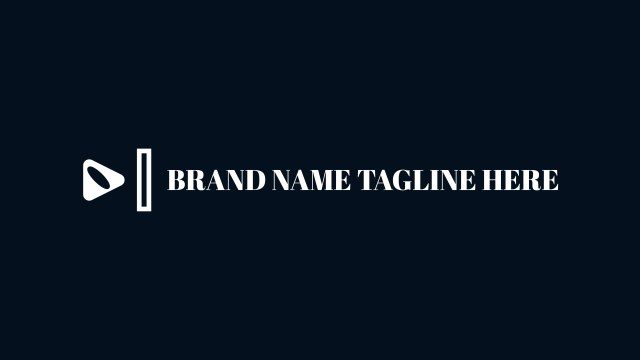 Download Free Icon Bar Brand Tagline Title Template for After Effects