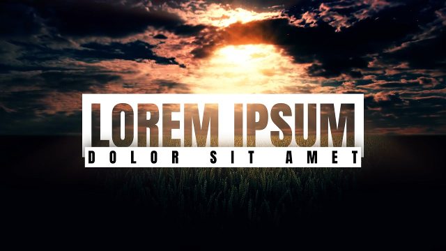 Framed Heavy Title Animations for Cinematic Edits Premiere Pro Template