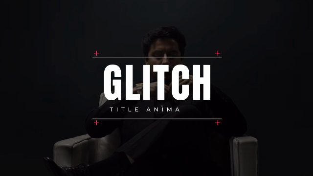 Experimental Minimal Glitch Titles for Gamers with Outline Text 4K MOGRT