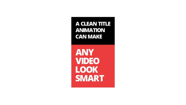 Minimal Two-Tone Poster Text Animation – Free Premiere Pro MOGRT for Event Promos