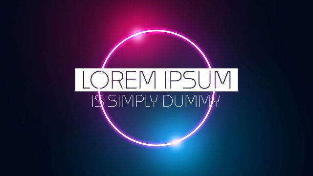 Inverted Dark Text Headline Animations in a Solid White Box Premiere Pro Template