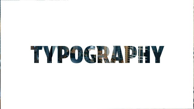 Typography Transitions with Narrow Strip White Page Reveal After Effects Template