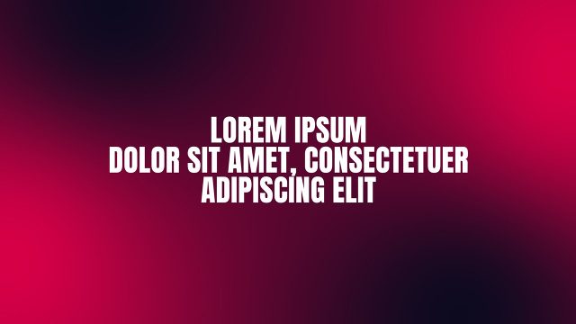 Colorful Corporate Animated Titles
