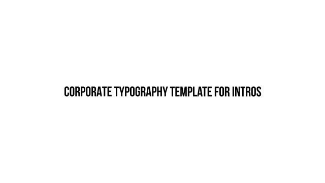 Condensed Intro Line Text Reveal for Investor Updates in After Effects – Free Download