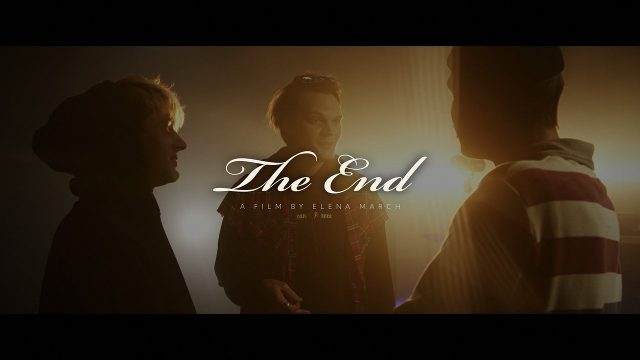 The End Script Movie Title Card After Effects Template