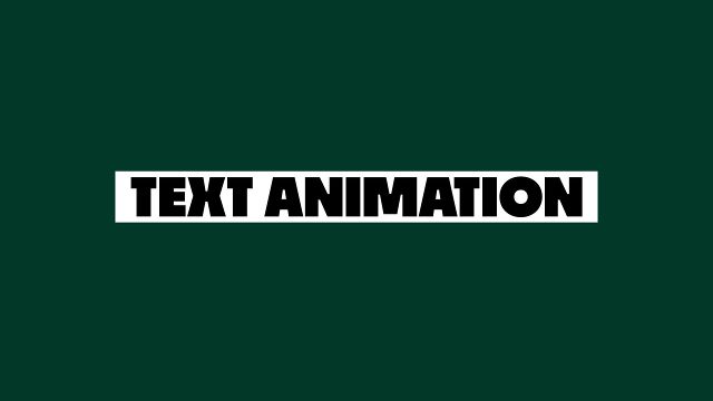 Solid Bar Single Word Text Animations for Documentary Titles Premiere Pro MOGRT
