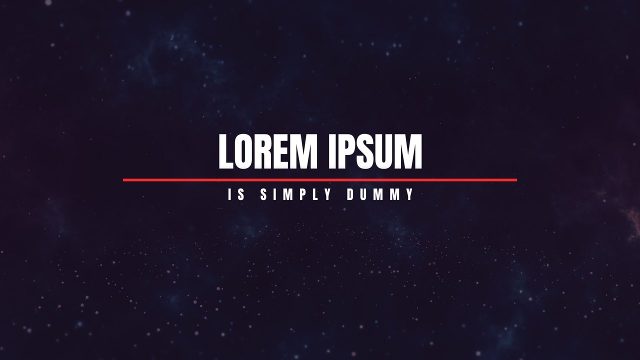 Scarlet Baseline Corporate Titles featuring Tracked Subtitle After Effects Template
