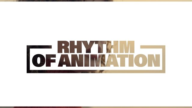 Text Animation Transitions with Outline Frame Two Line Heading for Adobe After Effects