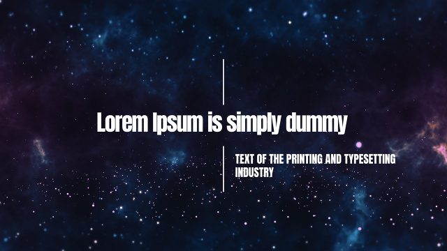 Split Layout Corporate Text Animations with Thin Divider Lines After Effects Template