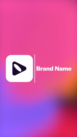 Smooth Vertical Logo Animation