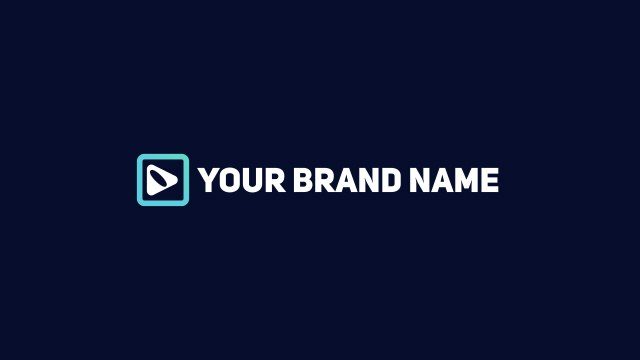 Brand Logo Reveal: Cyan Square – Free After Effects Project