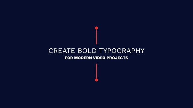 Business Dotted Red Axis Headline – Free After Effects Template