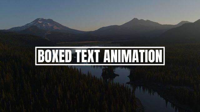 Elegant and Modern Headlines After Effects Video Template