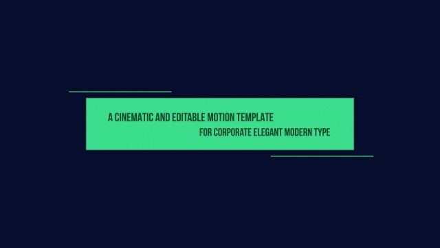 Free Premiere Pro Mint Box Rules Text Animation for Short Films