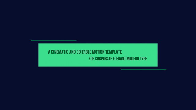 Free Premiere Pro Mint Box Rules Text Animation for Short Films