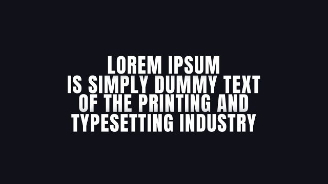 Elegant Four Line Centered Text Animations for Statements Premiere Pro MOGRT Templates