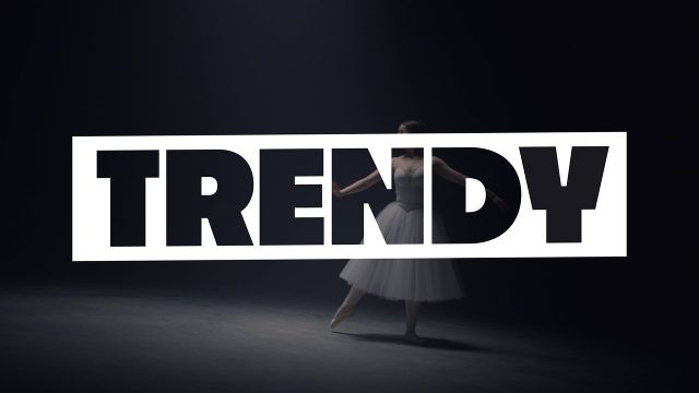 Angled Plate Word Trendy Motion Typography Premiere Pro Motion Graphics Template