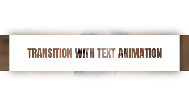 Floating Card Shadow Title Transition After Effects Template