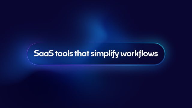 SaaS Software Promo Text Opener with Aqua Glow Pill Premiere Pro Template