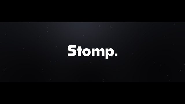 Kinetic Word Run Animation along a Gliding Line Premiere Pro MOGRT