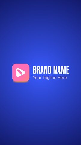 Bright Vertical Logo Animation Premiere Pro MOGRT