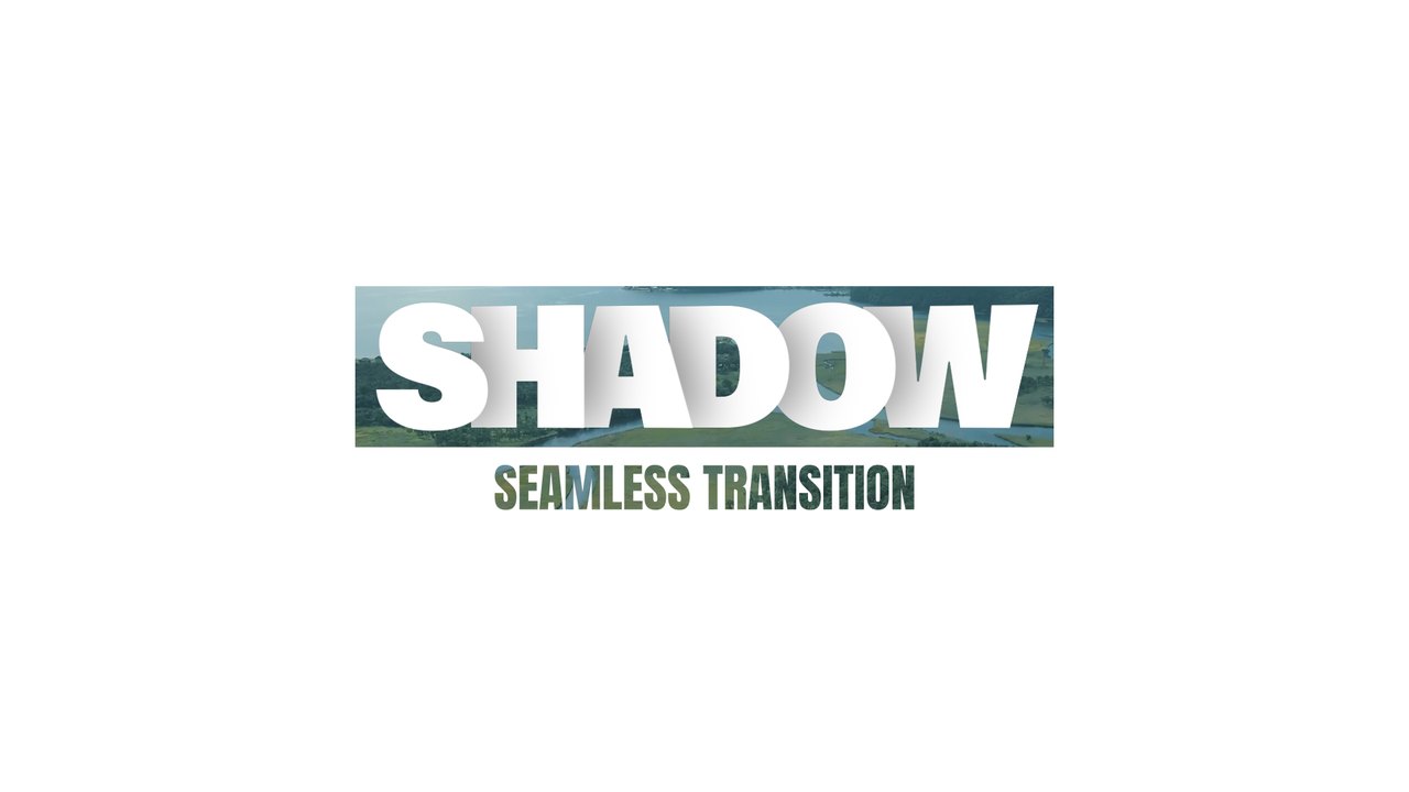 Boxed Headline Seamless Nature Transition After Effects Template