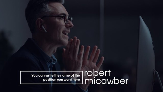 Contemporary Presenter Lower Thirds