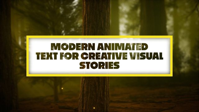 Smooth Corporate Motion Typography for After Effects