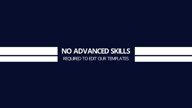 Broadcast Headline: Edge Bars Center – Free After Effects Project