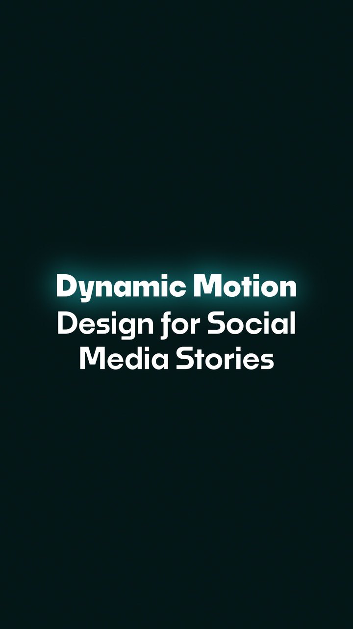 Vertical Three Line Caption Text Animations with Soft Glow After Effects Template