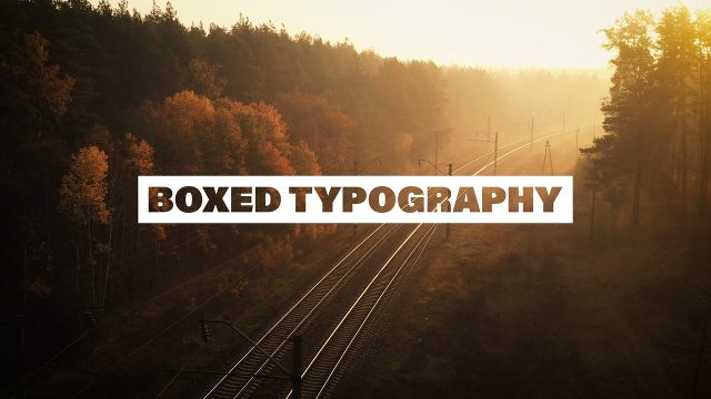 Simple Title Animations After Effects Template