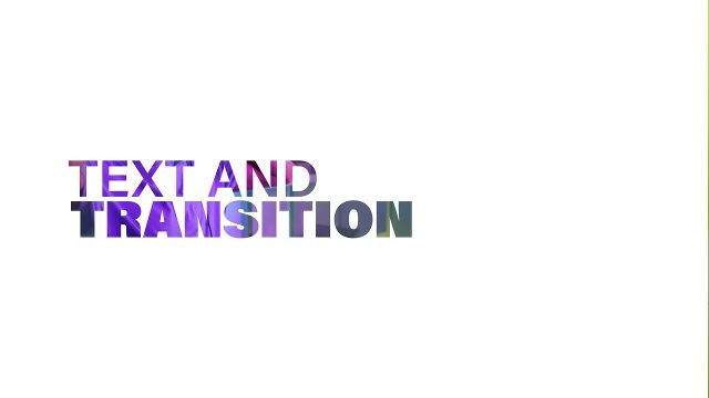 Clean Clip Change Transition featuring Gradient Caption Sweep Premiere Pro MOGRT
