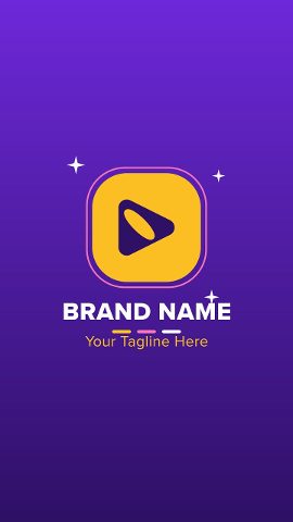 Versatile Vertical Logo Reveal