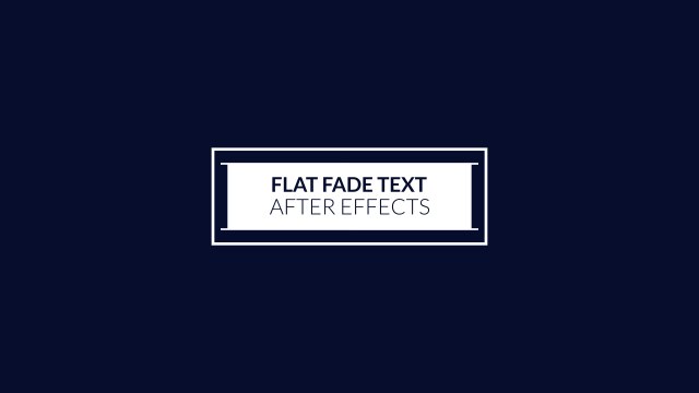 Documentary Typography: Framed Dark Box – Free After Effects Project