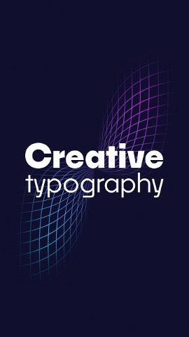 Vertical Lattice Arc Title Animation featuring Spinning Words Premiere Pro MOGRT