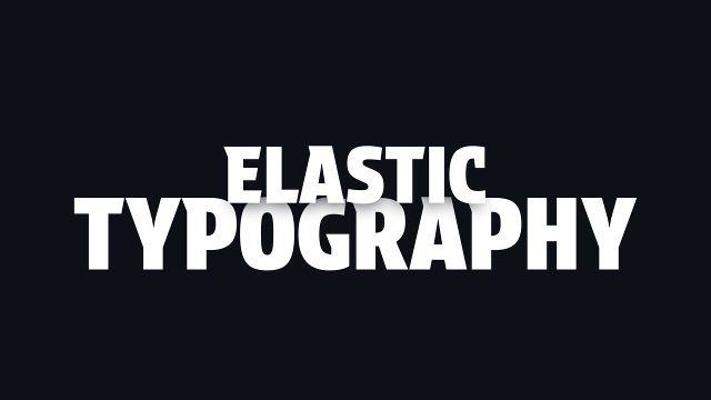 Bouncing Letter Kinetic Typography After Effects Template
