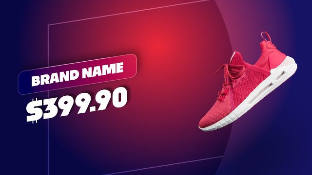 Black Friday Store Sale Promotion with Product Price Animation After Effects Template